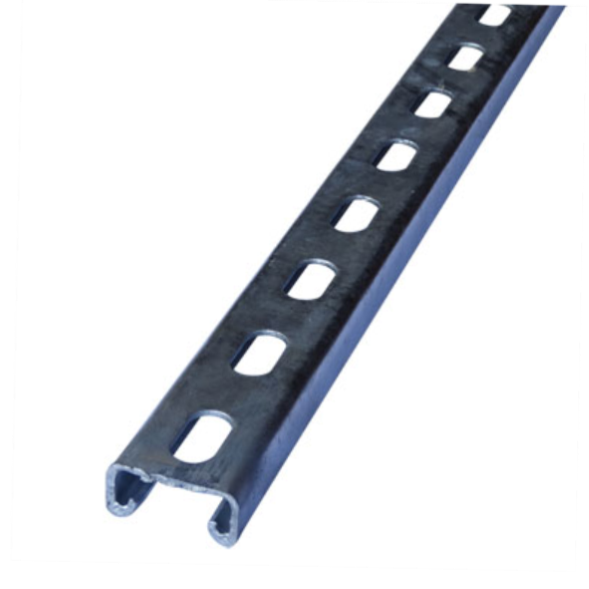 PRE-GALV CHANNEL SLOTTED - BS6946 1988 - 41 X 21 X 2.5 - 200MM | Armaflo
